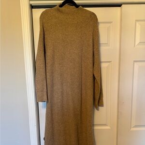 Universal Thread Long Sleeve Brown sweater maxi Dress